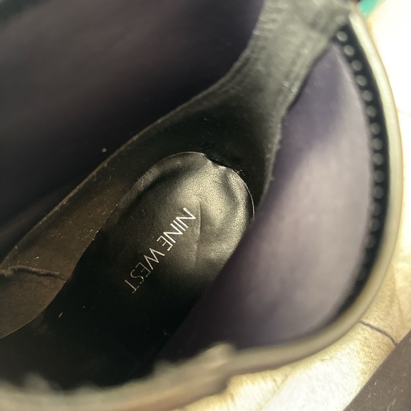 Nine West Black Heeled Boots - Picture 4 of 4